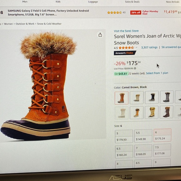 Sorel women’s Joan of Arctic snow boots - Picture 6 of 6